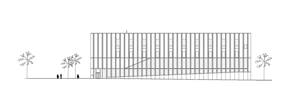 Sports Center in Neudorf Atelier Zündel Cristea