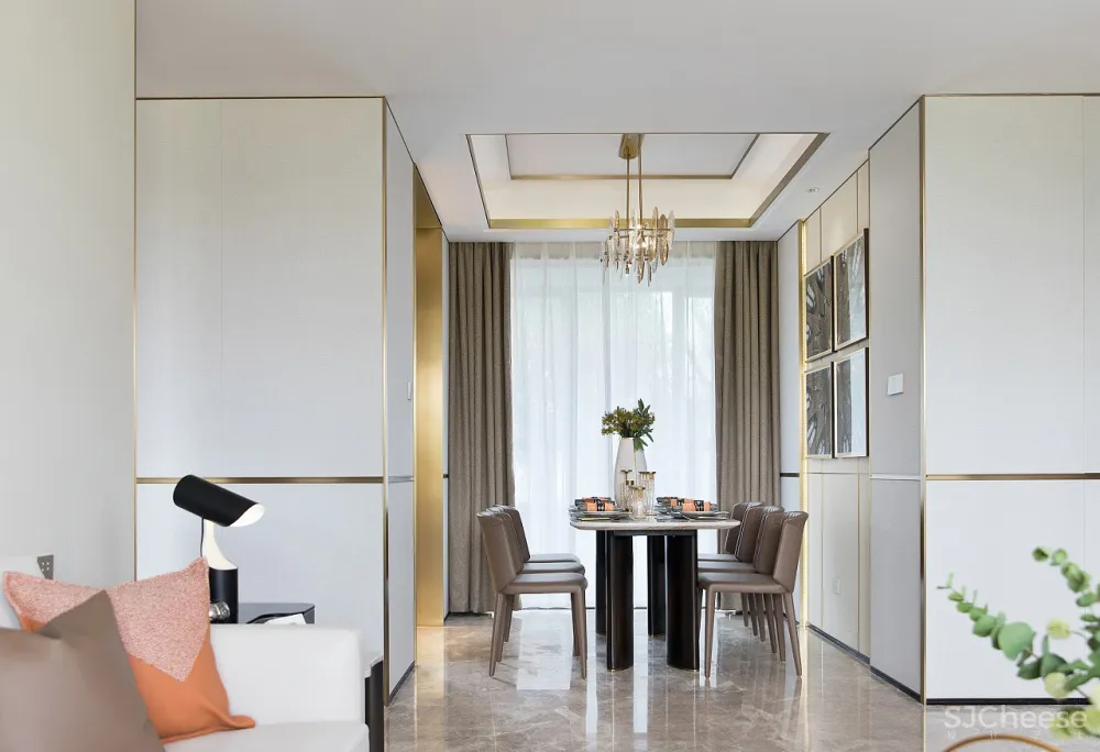 襄阳华侨城天鹅堡样板房 胡中维室内建筑设计