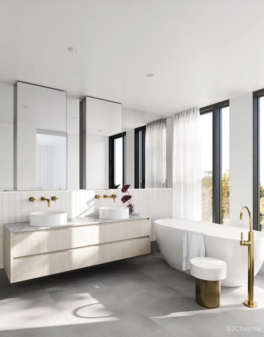 Mim Design | Feehan Row , 温暖的古典主义住宅