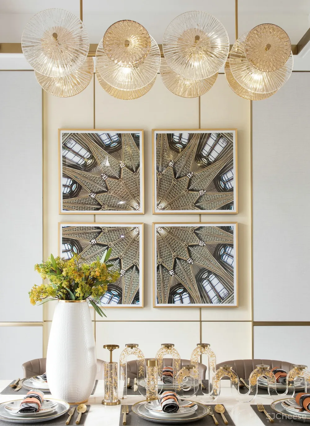 襄阳华侨城天鹅堡样板房 胡中维室内建筑设计