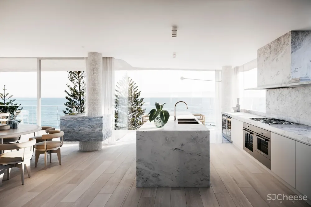 Mim Design | Luna , 现代豪华海滨住宅