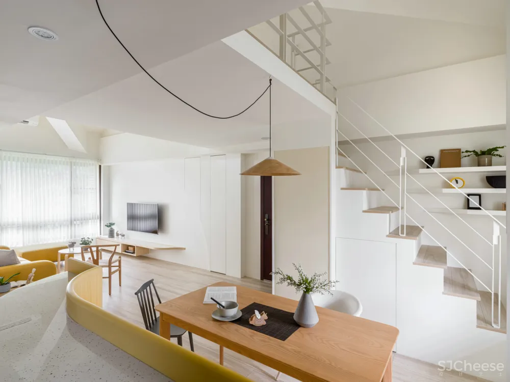 现代简约住宅,时尚色彩超赞! 寓子设计