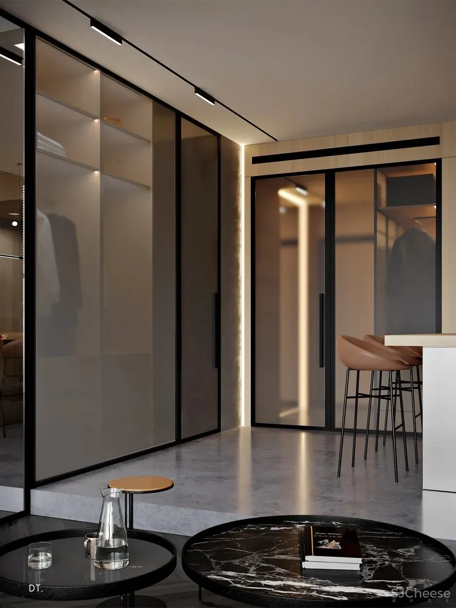 小户型·60m²现代轻奢公寓