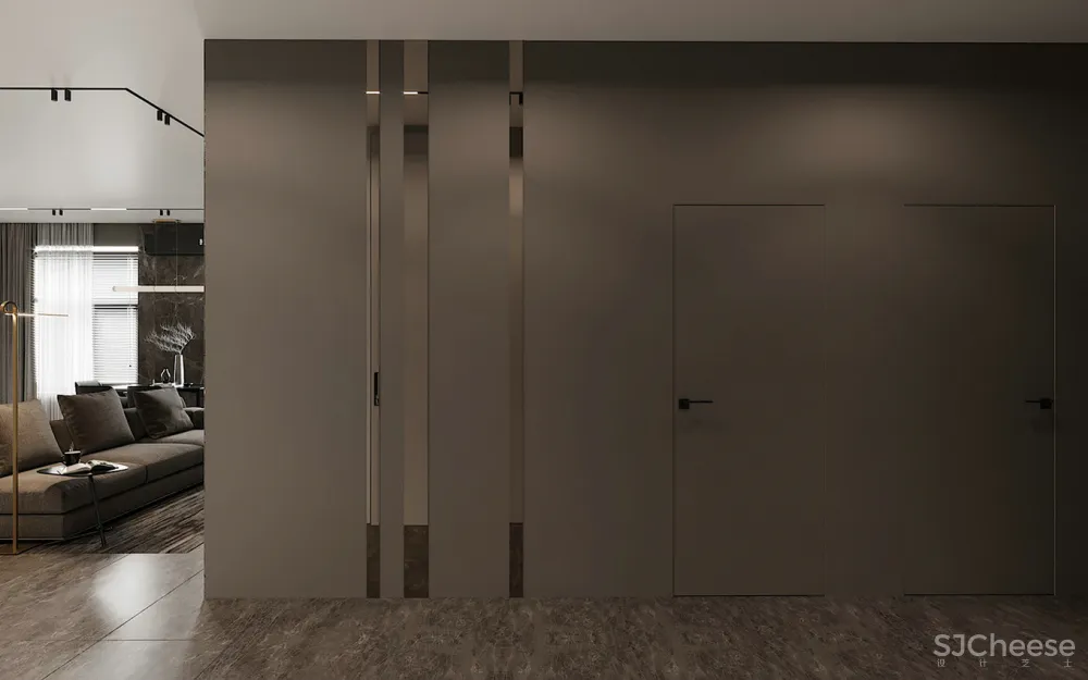 质感的舒适，高级无色系的自然居所