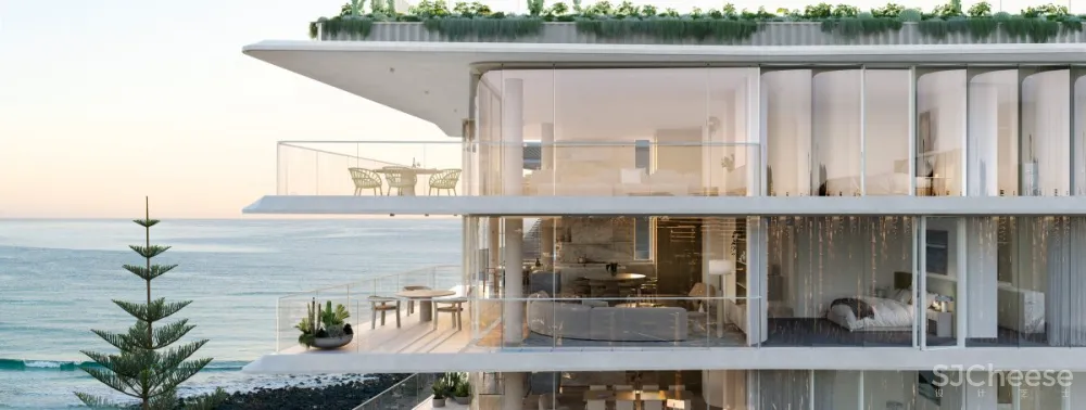 Mim Design | Luna , 现代豪华海滨住宅