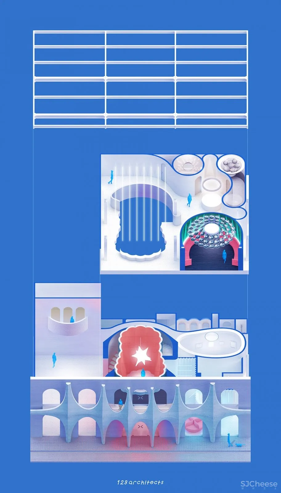 假面舞会摄影工作室 123 architects