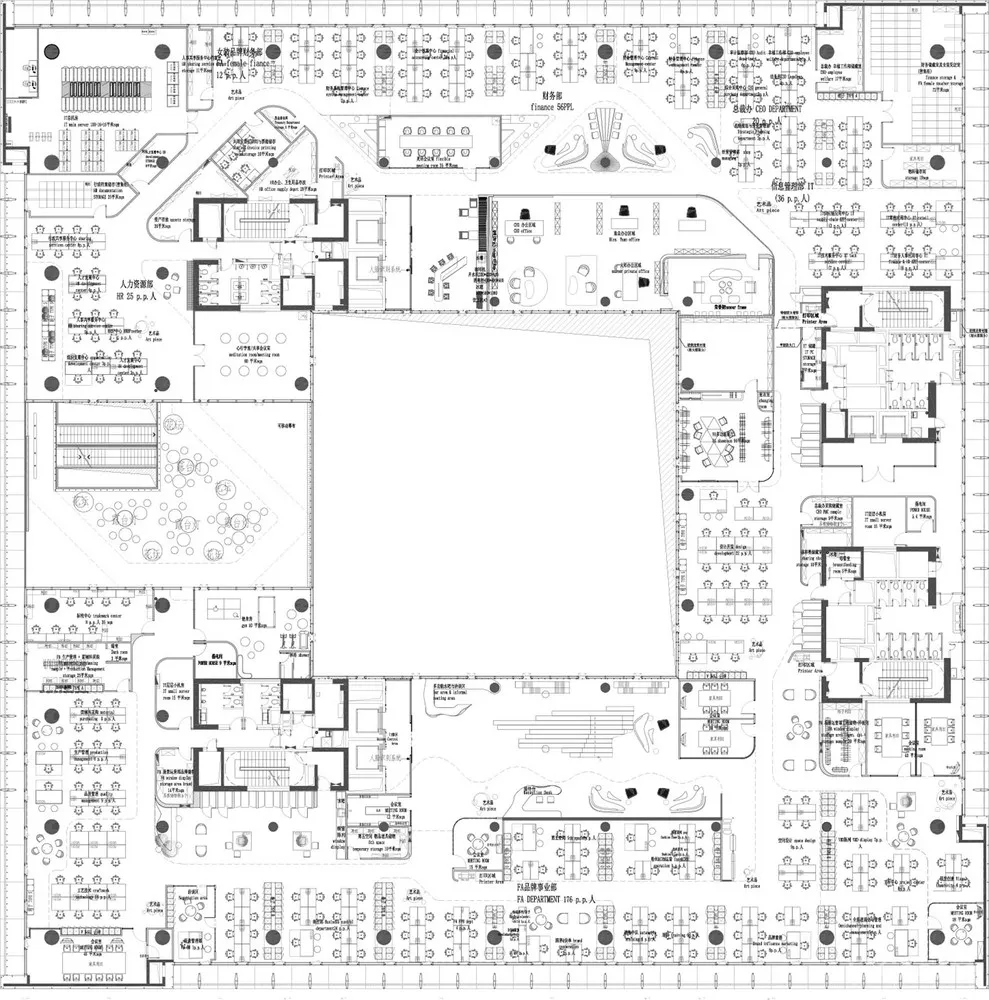 上海·“马克华菲”服装公司总部办公空间 研趣品牌