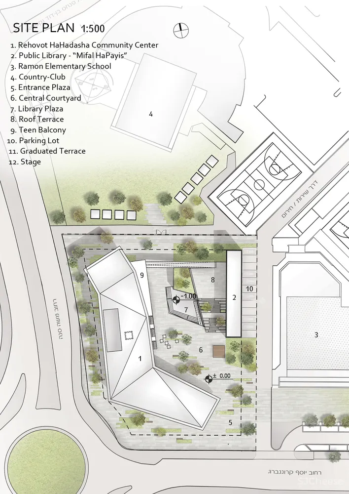 Rehovot Community Center Kimmel Eshkolot Architects