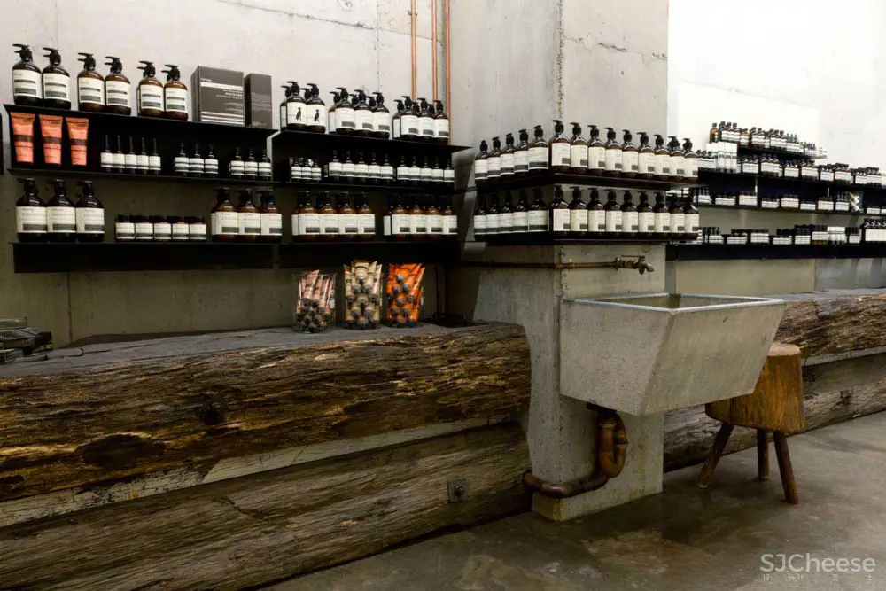 Tour of Aesop Stores Around The World .