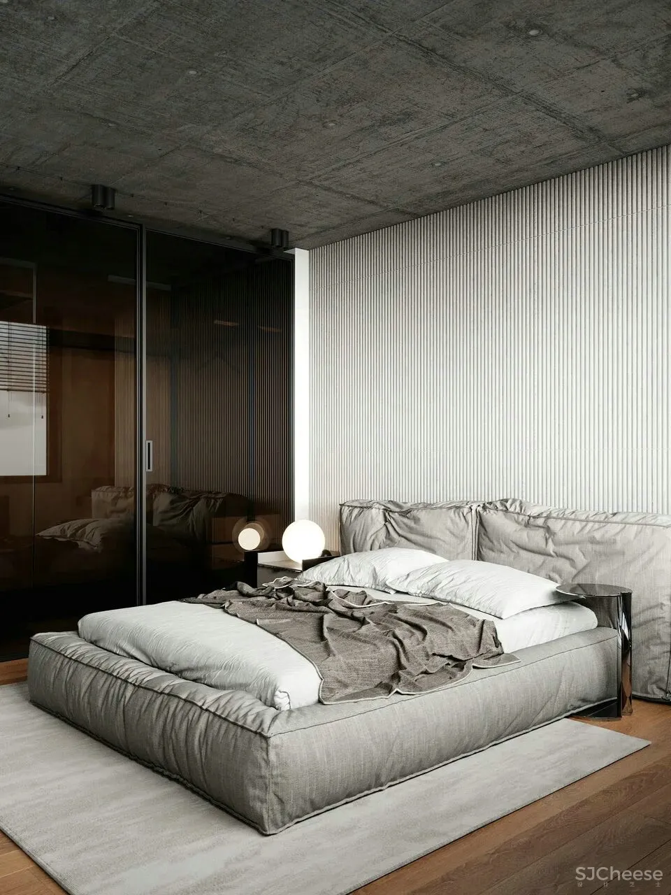 北欧居所遇上工业元素的精致美，随性的家