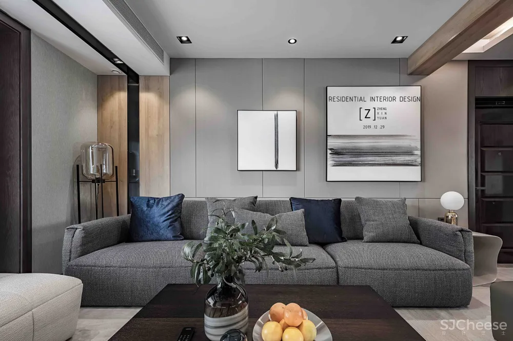 维也纳森林——260㎡现代简约风 原木色系住宅 郑鑫源