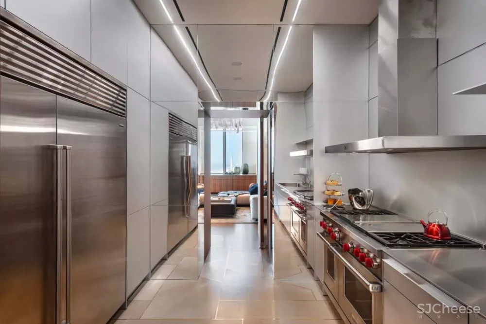 370㎡ 奢华顶层, 细部让空间更奢华 Yael Gal