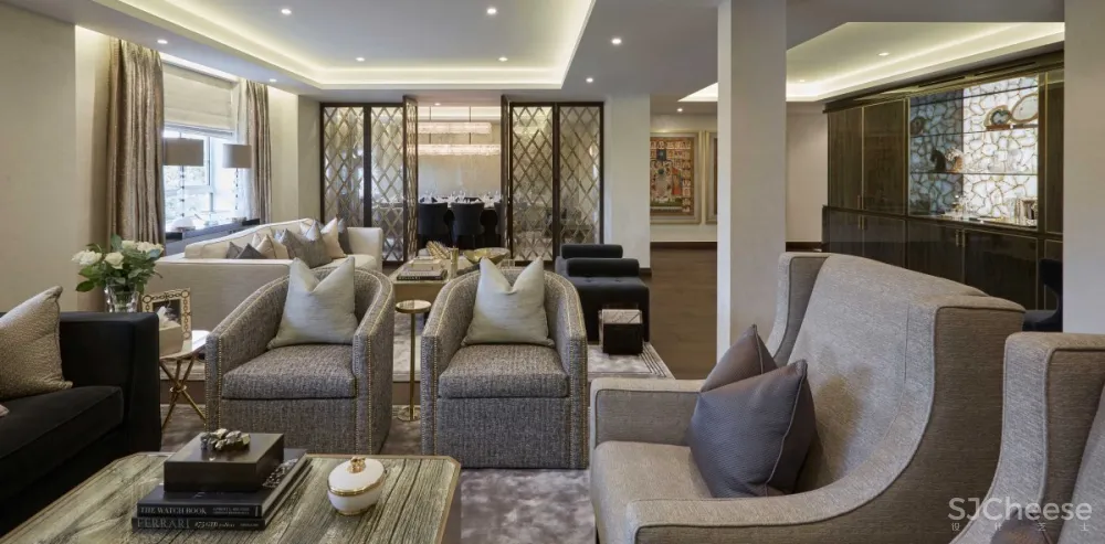 Katharine Pooley | Princes Gate , 完美奢华的折衷主义