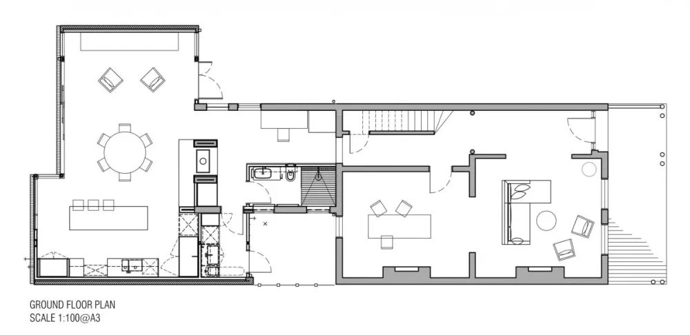 Timmins+Whyte Architects | Lantern House , 一个开放式布局的家