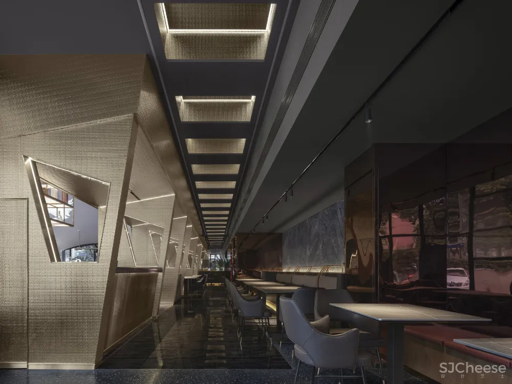 250㎡工业风餐厅 成都BDD布道设计