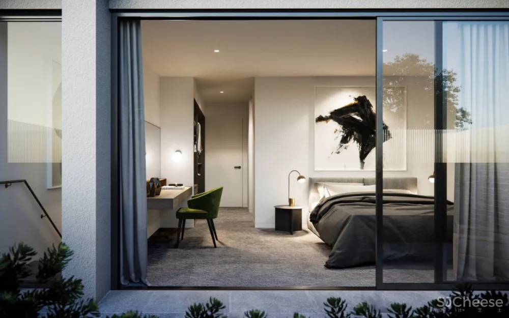 Cera Stribley | Tate Villa , 经典细节和柔软设计