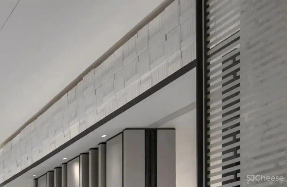 简素平和，光之艺术语境 大伟设计