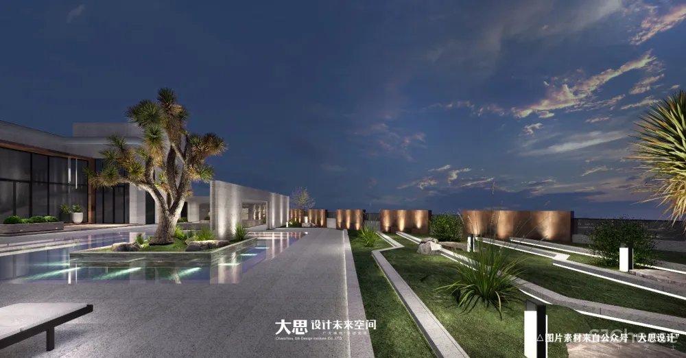 大思设计2019年度作品丨别墅清水映云天