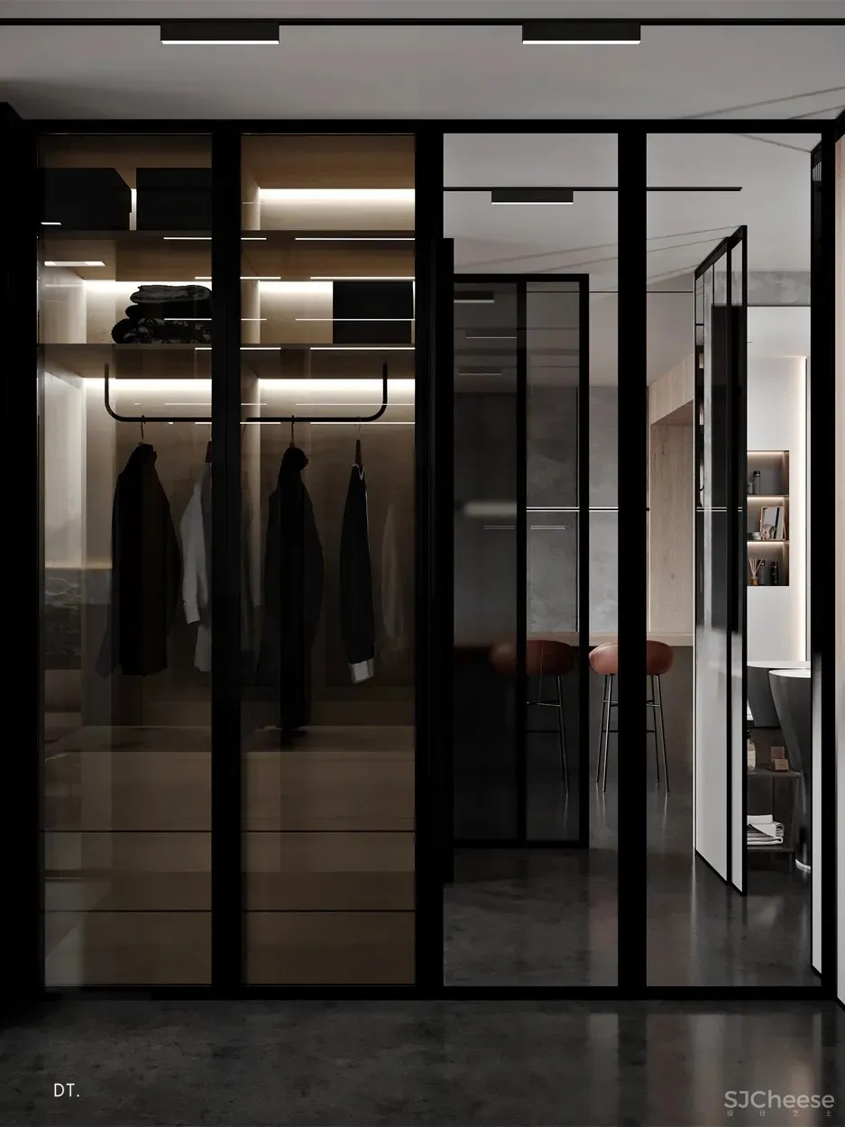 小户型·60m²现代轻奢公寓