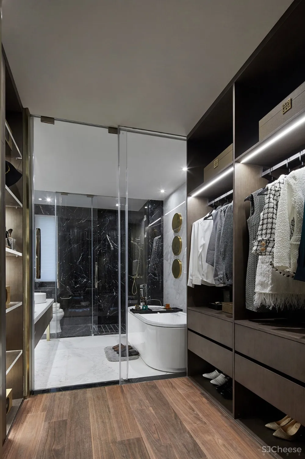 189㎡现代都市样板间，非凡气质的至臻格调！ 史南桥