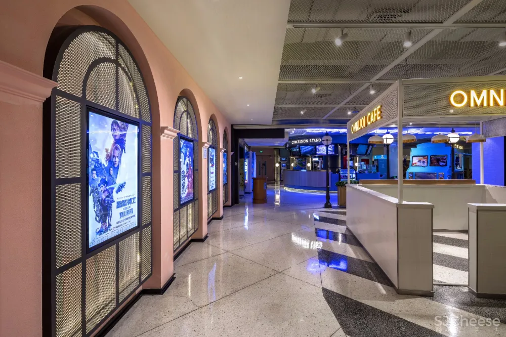 幸福蓝海国际影城(南通金鹰店) 艺研堂陈设设计