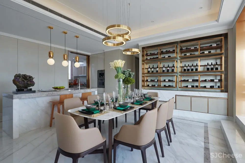 方磊:388㎡精美雅致空间,欲望都市里的匠心之作!