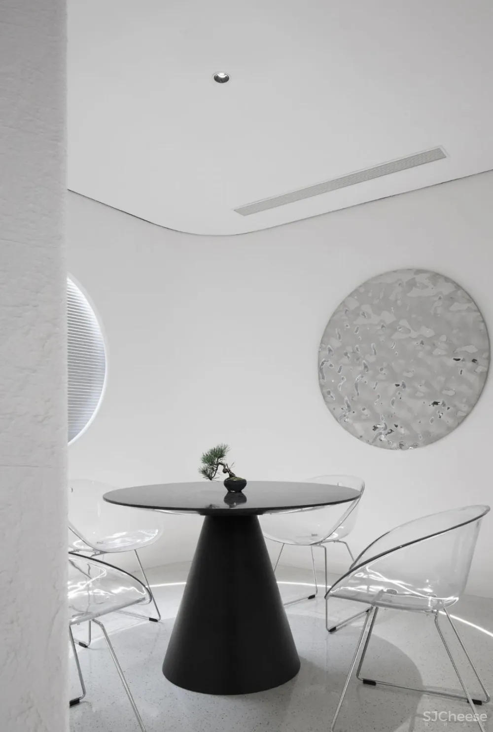 朴开十向办公室,用几何形状构建空间秩序 朴开十向