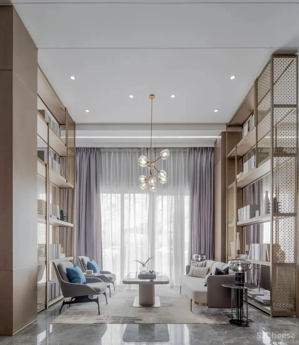 中山卓越·翠亨海畔山售楼处 时光缱绻,意远境清 六艺源设计