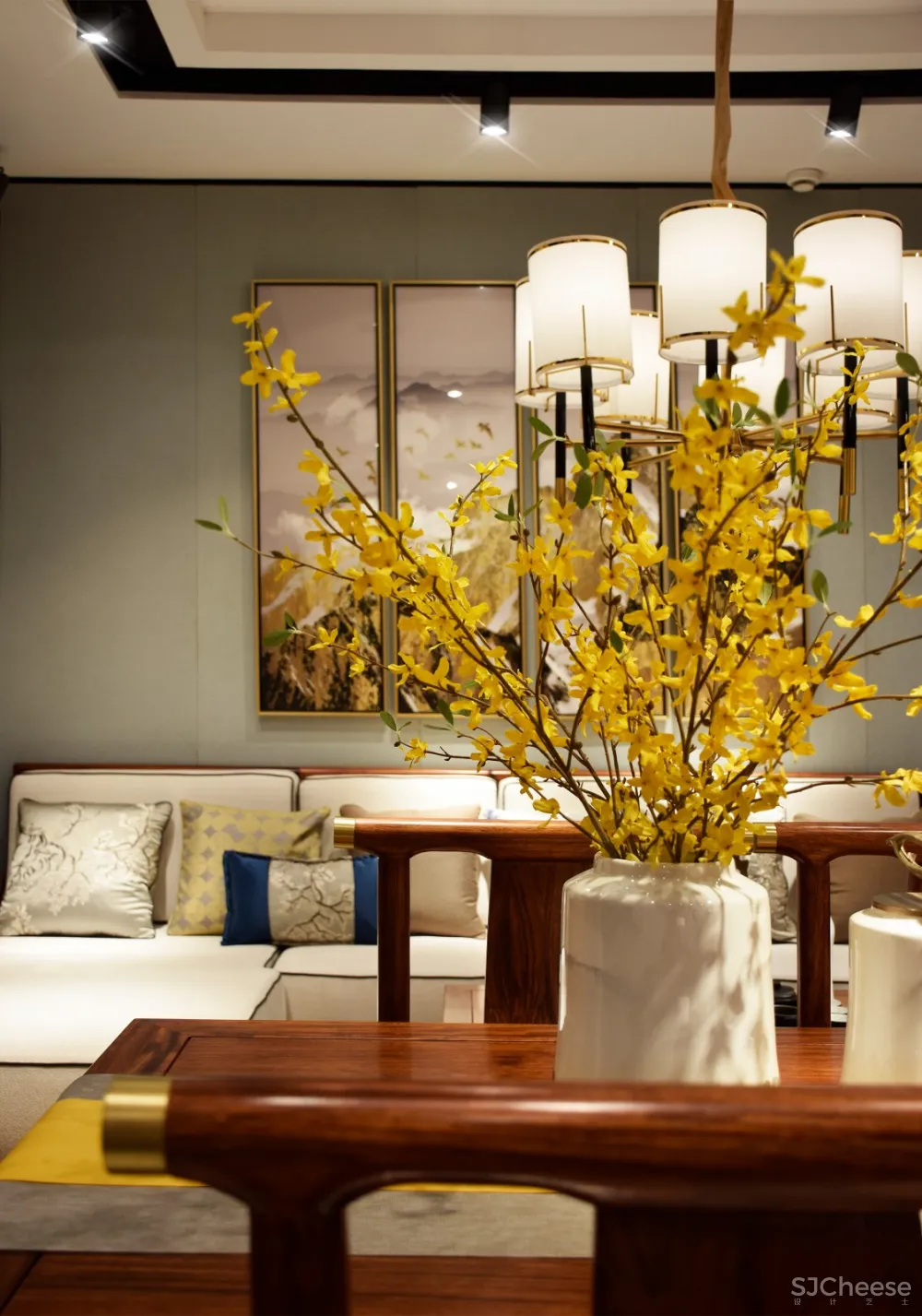 FHART 风华艺创 ▏作品 ▏江南木业-[颂江南] 新中式家具旗舰店