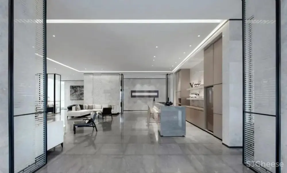 简素平和，光之艺术语境 大伟设计