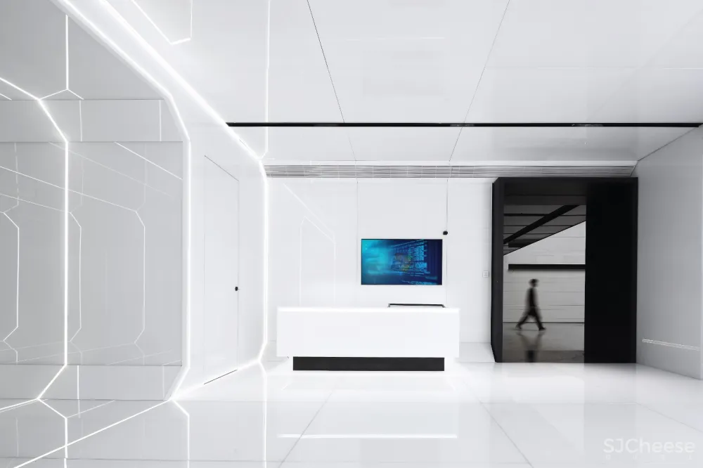 现代简约新概念设计,光影交叠下的理性美 境库建筑