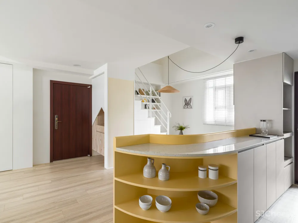 现代简约住宅,时尚色彩超赞! 寓子设计