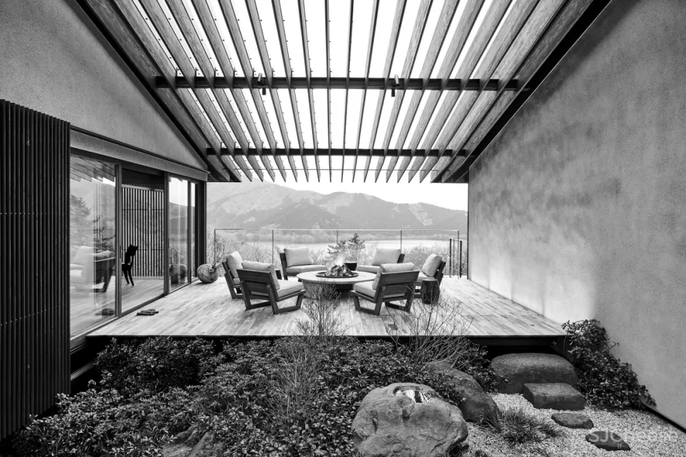 Christian Liaigre & 隈研吾 | Retreat in Kanagawa , 一切都是自然本身