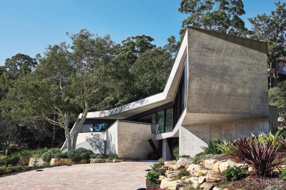 Terroir Architects | Sydney Family Home , 现代大胆的混泥土住宅