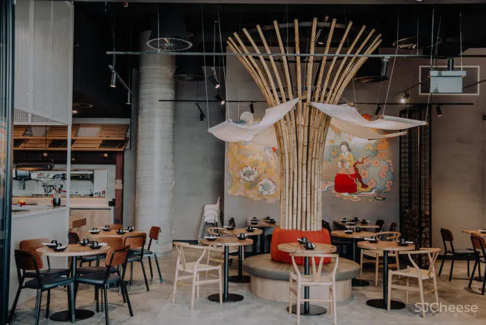 韩国传统元素打造的现代风情餐厅 Corso