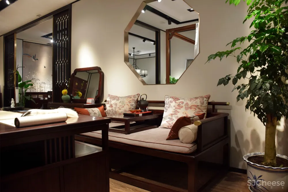 FHART 风华艺创 ▏作品 ▏江南木业-[颂江南] 新中式家具旗舰店