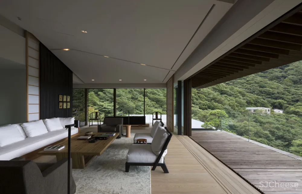 Christian Liaigre & 隈研吾 | Retreat in Kanagawa , 一切都是自然本身