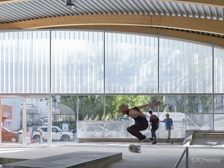 Skaterhall Herrmann + Bosch Architekten