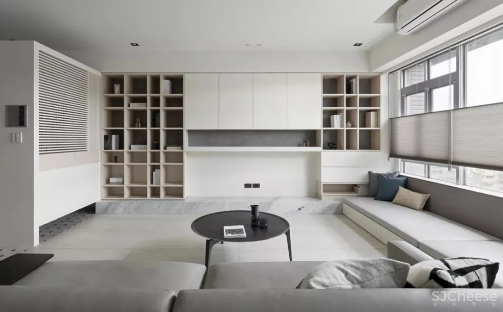 女设计师的90㎡,一人居简约自由超舒适 质本设计