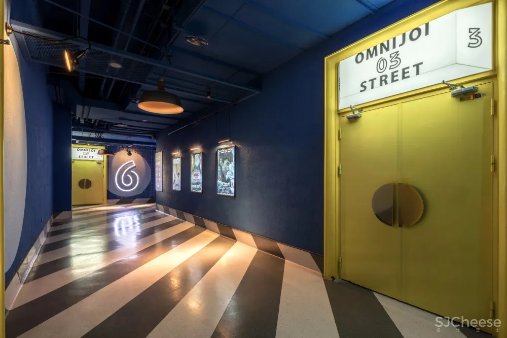 幸福蓝海国际影城(南通金鹰店) 艺研堂陈设设计