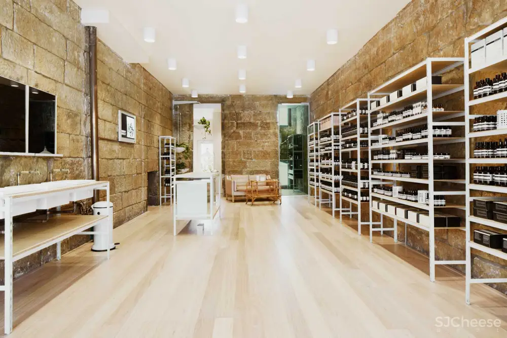 Tour of Aesop Stores Around The World .