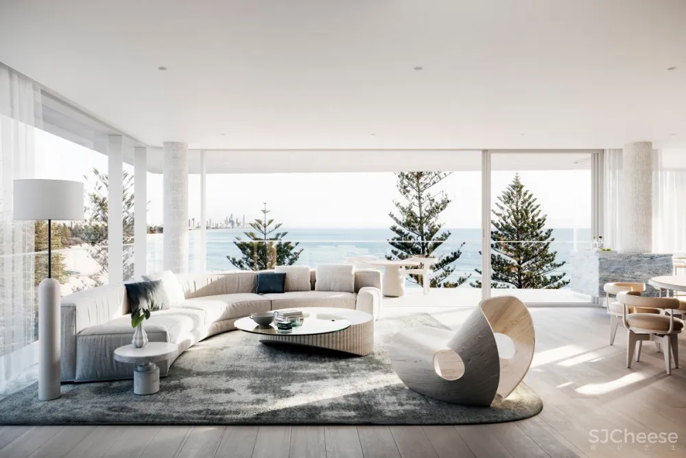 Mim Design | Luna , 现代豪华海滨住宅