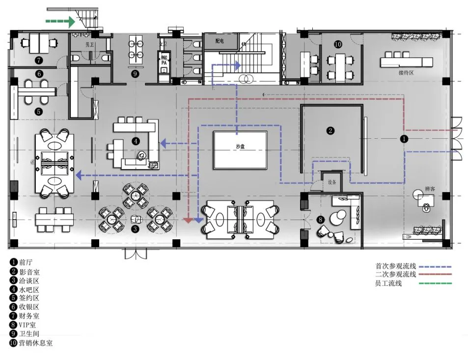 现代美学·互动体验式艺术商业空间 同心同盟