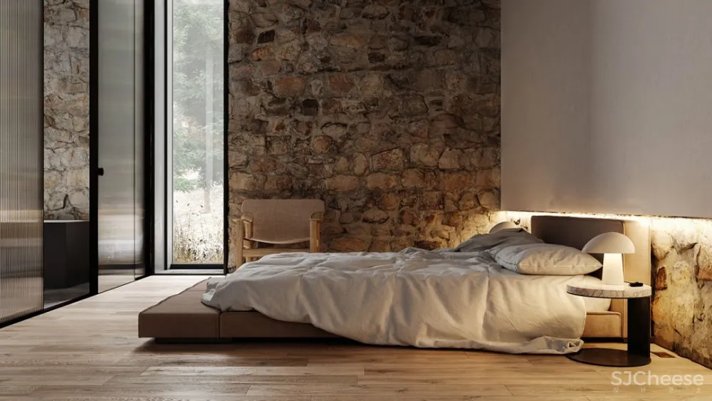 228㎡ 轻工业风, 普通的材质也能搭出高级感 Obriy Architects