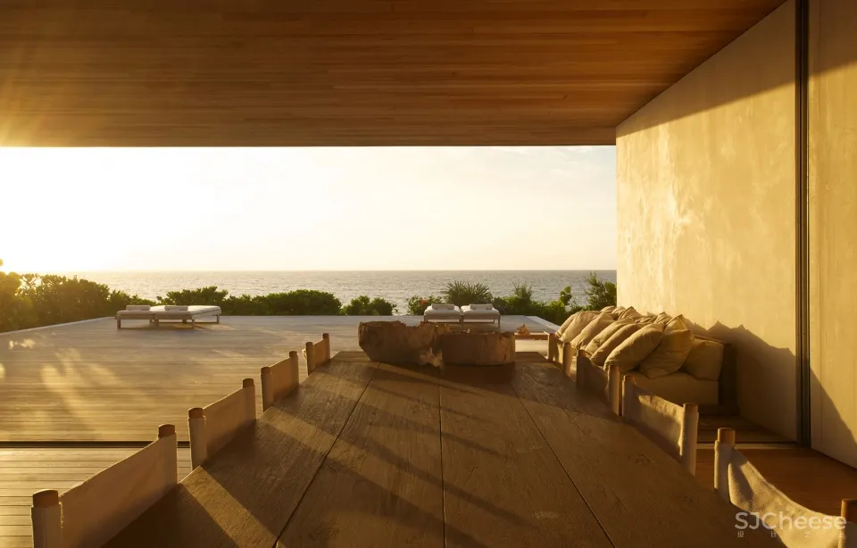 巴哈马沙丘上的面朝大海的优雅住宅 Oppenheim Architecture