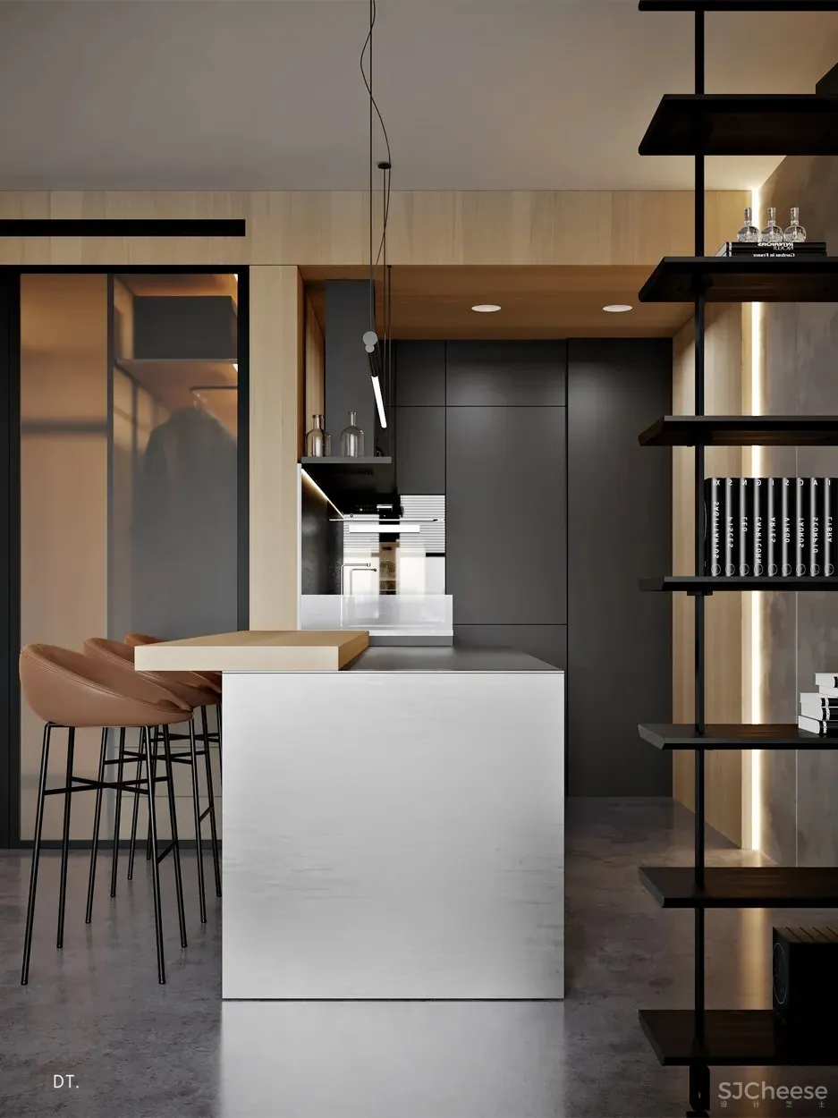 小户型·60m²现代轻奢公寓