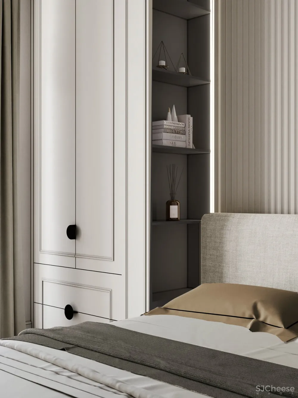 Quadro Room | Park Avenue , 丰富的建筑体系