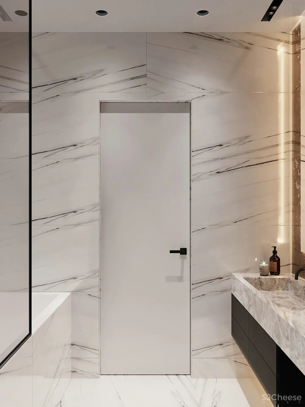 质感的舒适，高级无色系的自然居所