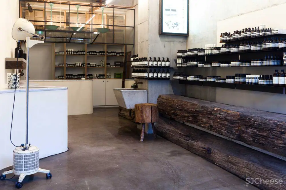 Tour of Aesop Stores Around The World .