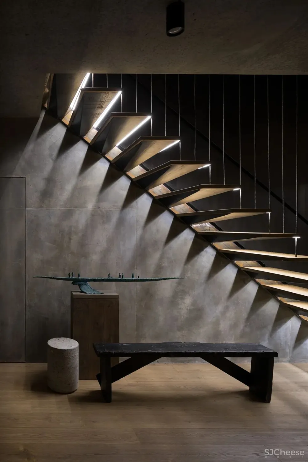 212㎡复式住宅,简约有质感! Sergey Makhno